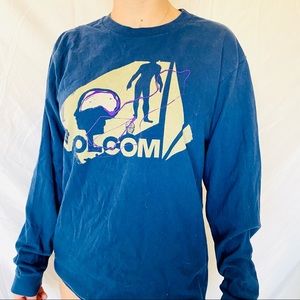 VINTAGE VOLCOM GRAPHIC LONG SLEEVE TOP